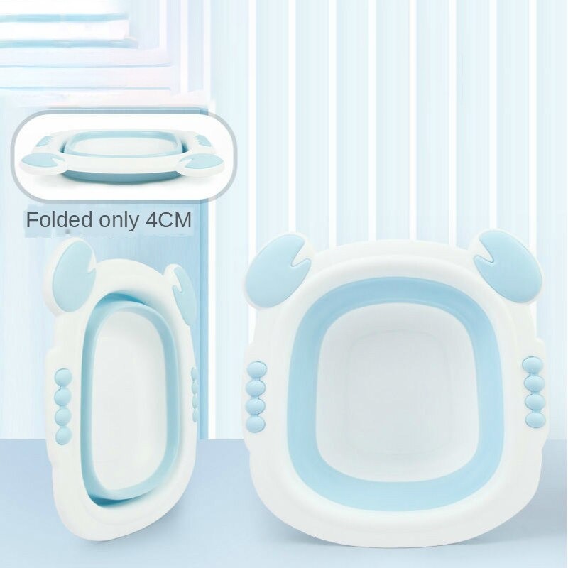 Foldable Wash Basin Portable Adult Bathtub Baby Bath Basin Tub